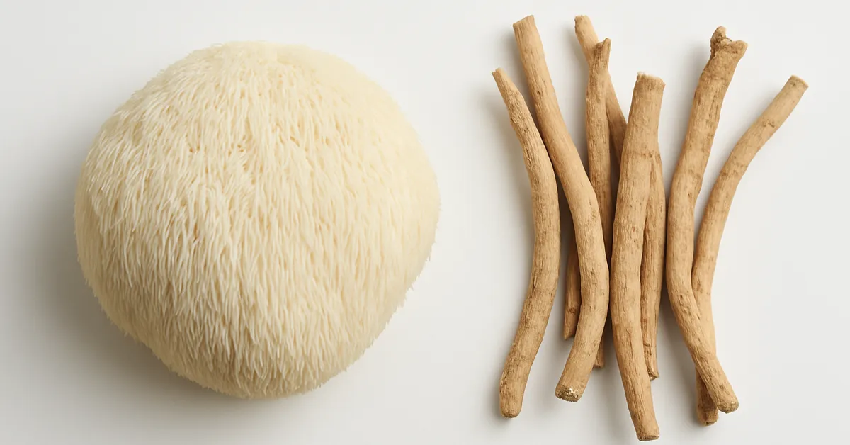Lion's mane vs ashwagandha for focus and stress relief
